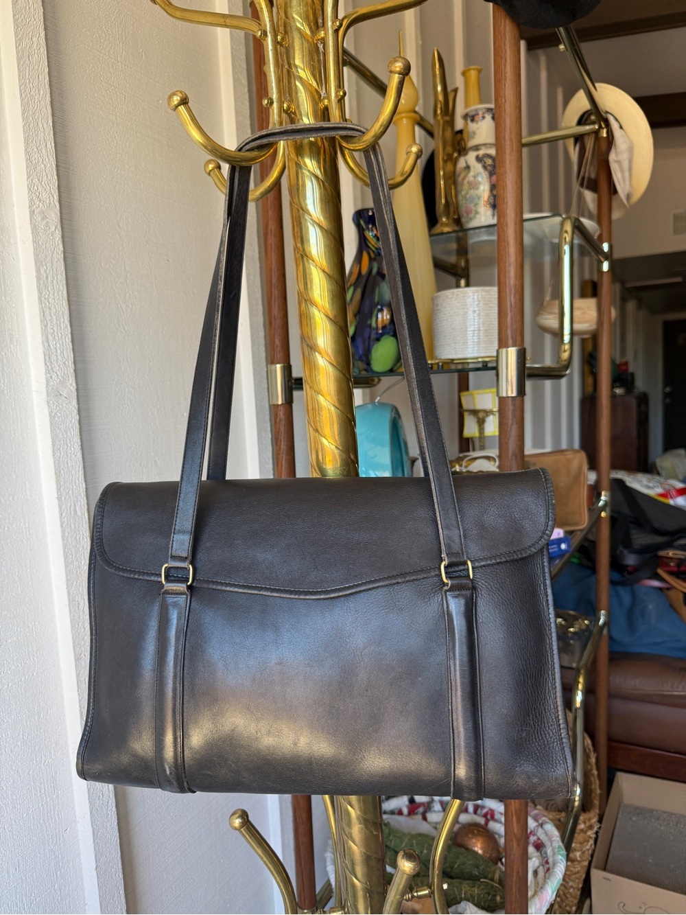 VTG NYC Coach Envelope Portfolio | Black | No. 5190 | Stunning Perfection